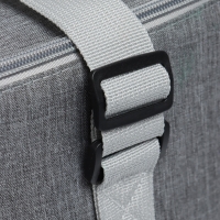 Термосумка для еды и продуктов 37 л, сумка холодильник, 43 х 26.5 х 33 см, толщина 5 мм