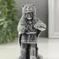 Сувенир "Шаман в шкуре медведя" 11 см