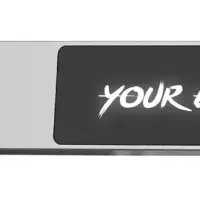 Флешка markBright с белой подсветкой, 16 Гб