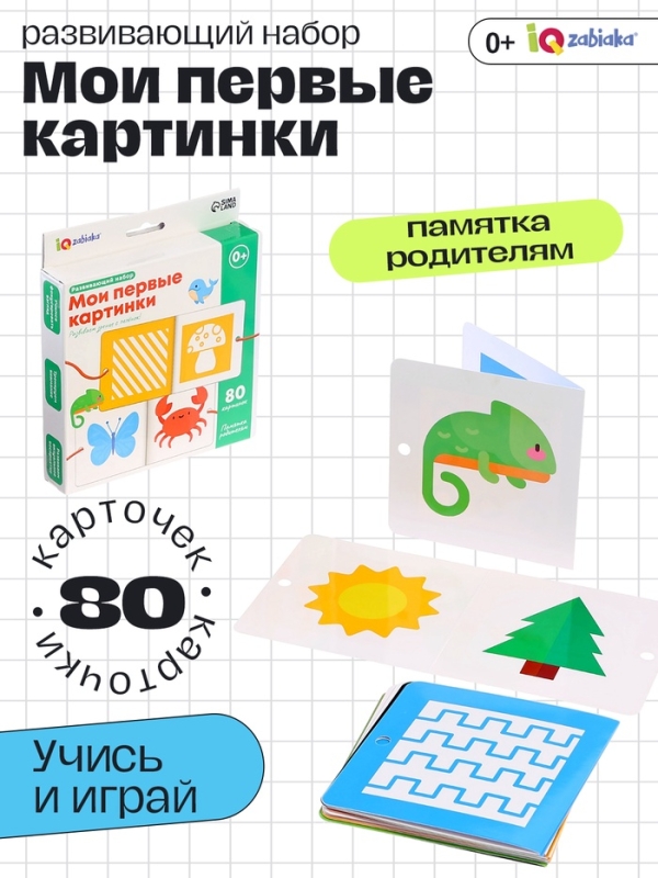 Развивающий набор "Мои первые картинки"