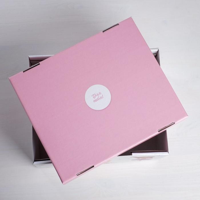 Коробка подарочная складная, упаковка, &laquo;Милой девочке&raquo;, 31 х 25,5 х 16 см