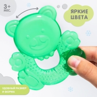 Прорезыватель охлаждающий с водой &laquo;Милый мишка&raquo;, цвет МИКС, Крошка Я