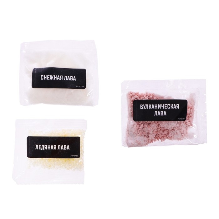 Набор для опытов &laquo;Вулканы&raquo;, 3 в 1