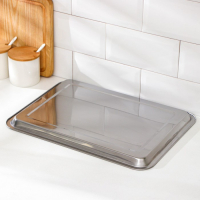 Поднос из нержавеющей стали, 40&times;30&times;2 см (+/- 1см)