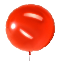 Шар фольгированный 68" &laquo;Круг гигант&raquo;, цвет красный