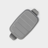 Маслёнка пластиковая &laquo;Летиция&raquo;, 16.5&times;10 см, цвет пыльно-серый