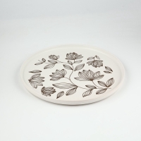 Блюдо керамическое &laquo;Цветочная поляна&raquo;, 27,3 см