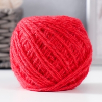 Пряжа "Акрил" 100% акрил, 100м/40&plusmn;5 гр (Красный мак)