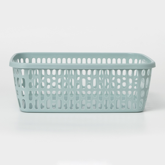 Корзина для хранения, 35&times;25&times;12 см, цвет МИКС