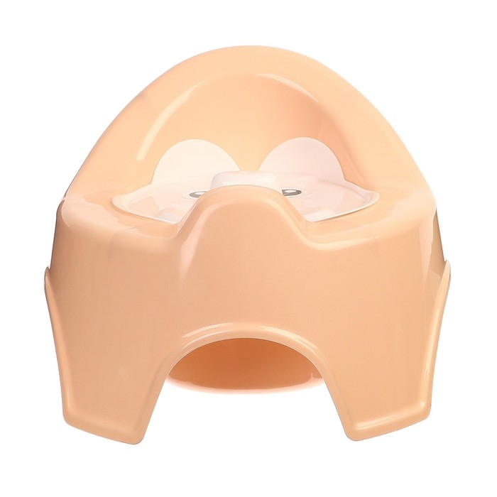 Горшок детский &laquo;Мишка&raquo;, с крышкой, цвет МИКС