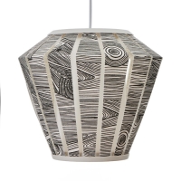 Светильник BayerLux 1674/1WT E27 40Вт бело-черный 29х29х25-125 см