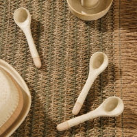 Набор ложек чайных из керамики SL Home &laquo;Виенто&raquo;, 10,5&times;2,8 см, цвет бежевый