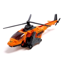 Робот &laquo;Вертолёт&raquo;, трансформируется в динозавра, световые и звуковые эффекты, цвет МИКС