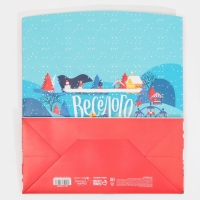 Пакет-коробка &laquo;Веселья и Озорства&raquo;, 23 х 18 х 11 см, Новый год