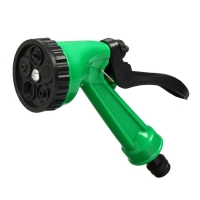 Пистолет для полива, 5 режимов, быстросъёмное соединение, рр&minus;пластик, Greengo