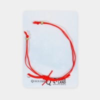 Новый год! Браслет &laquo;Новогодний&raquo; страза крупная, цвет красный с золотом, 7см