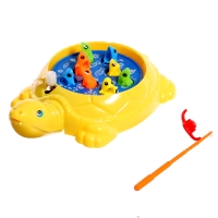 Рыбалка заводная &laquo;Черепаха&raquo;, 8 рыбок с удочкой