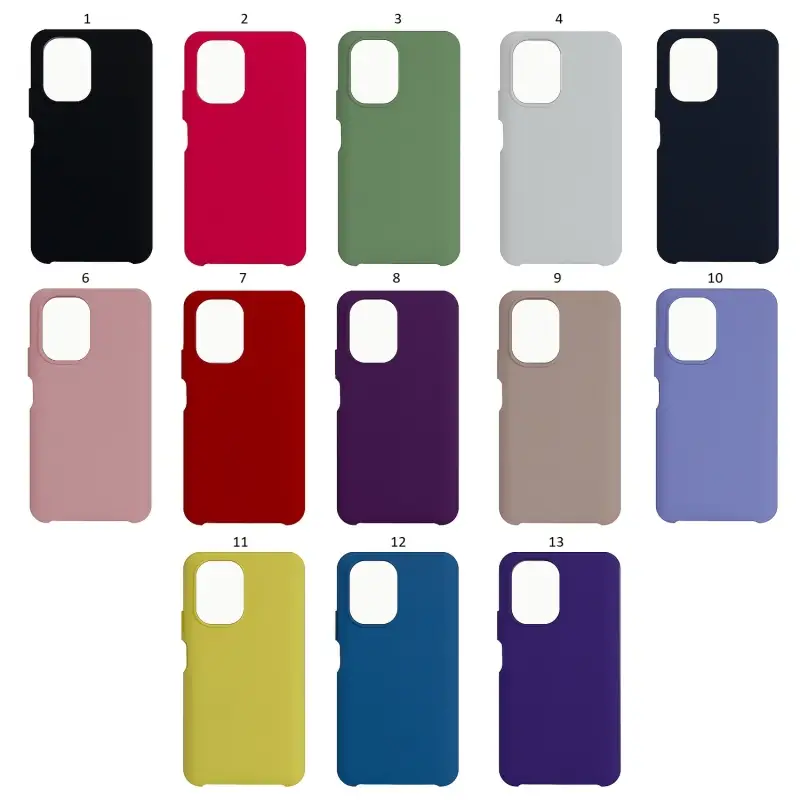 Чехол Xiaomi Poco F3 SILICONE COVER