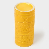 Стакан для коктейлей "Тики остров" желтый