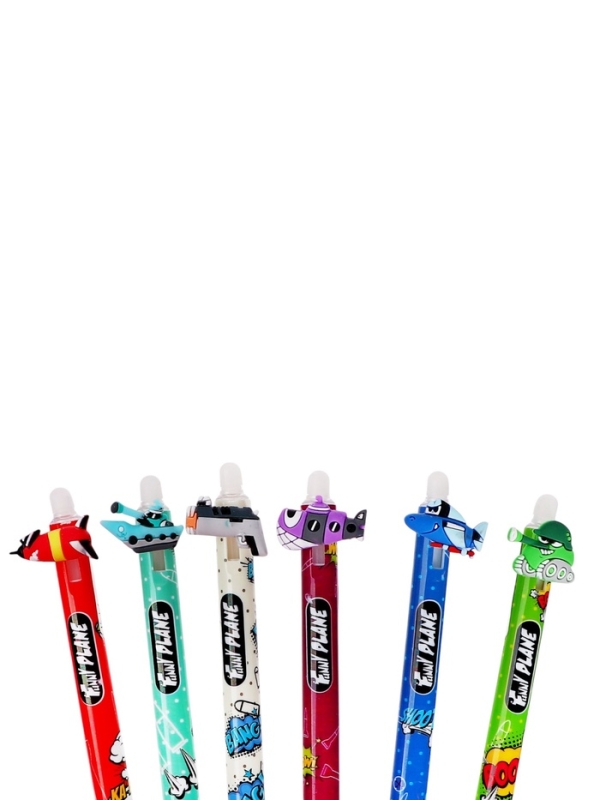 Ручка гелевая-прикол Транспорт МИКС