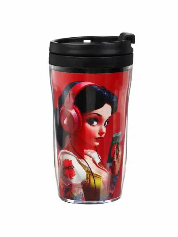 Термостакан детский со вставкой &laquo;Белоснежка&raquo;, 250 мл