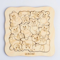 Пазл-раскраска &laquo;Мишки - малышки&raquo;