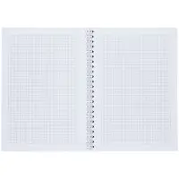 Блокнот Salvador в клетку, черный