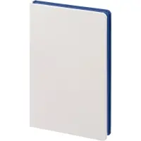 Ежедневник Duplex, недатированный, белый с синим