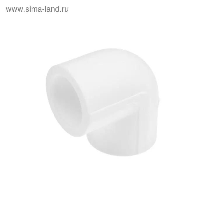 Угольник "СТМ", полипропиленовый, d=20 мм, 90&deg;