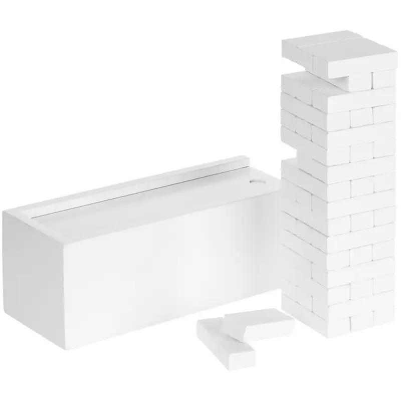 Игра &laquo;Деревянная башня Tickler&raquo;, белая