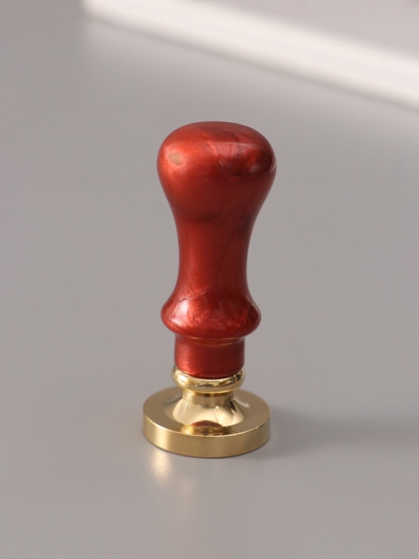 Печать для сургуча с пластиковой ручкой "Буква C на вензеле" 2,5х2,5х6,3 см