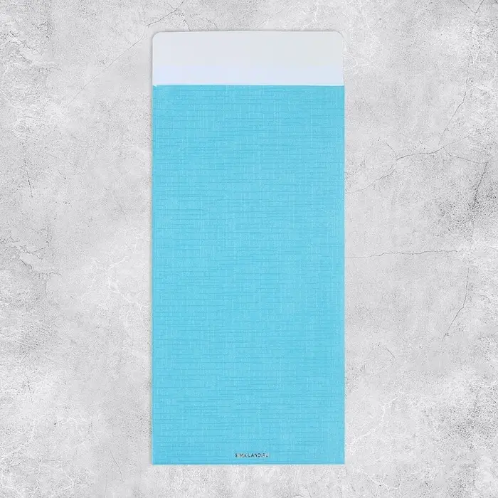 Подарочный конверт, &laquo;Для тебя&raquo;, тиснение, дизайнерская бумага, 11 &times; 22 см