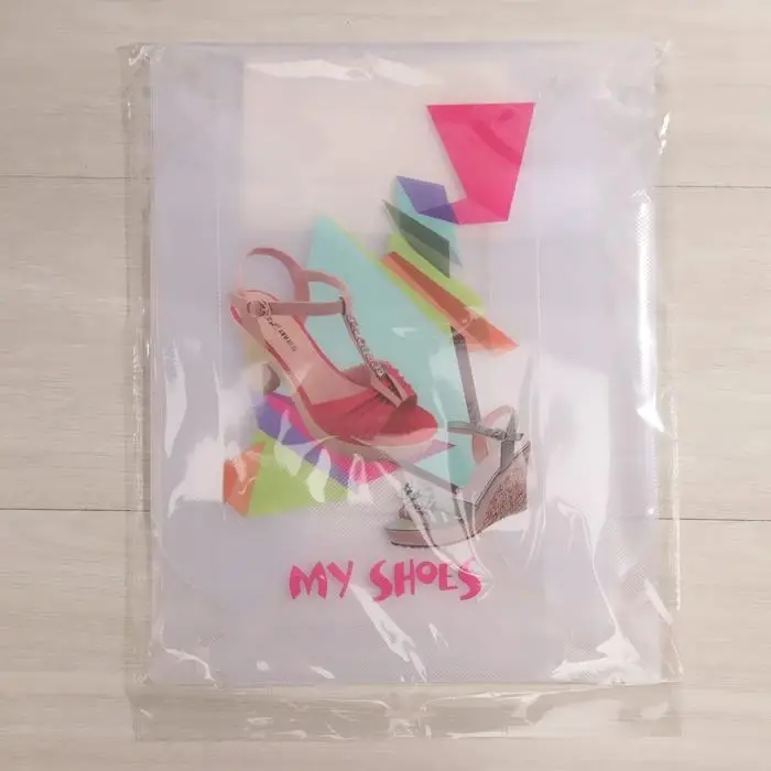 Короб для хранения обуви с ручкой &laquo;Босоножки&raquo;, 31&times;18&times;11 см, цвет прозрачный