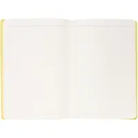 Ежедневник Flexpen Black, недатированный, черный с желтым