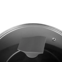 Кастрюля 4.2 литра Kontur-24C крышка индукция антипригарное