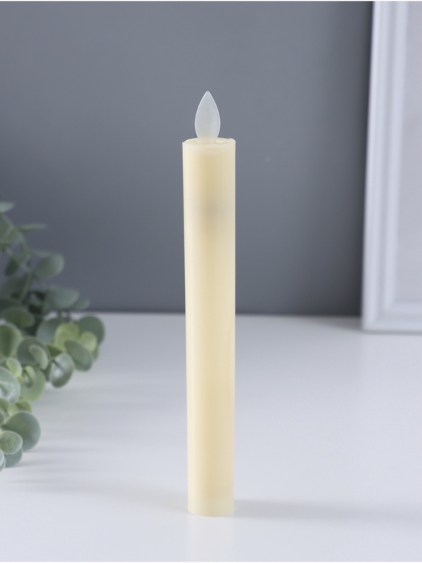 Ночник свеча "Романтика" набор 2 шт LED 3xААА 2,2х2,2х22см