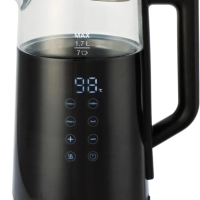 Чайник HYK-G5403 1.7л. 2200Вт черный (стекло)