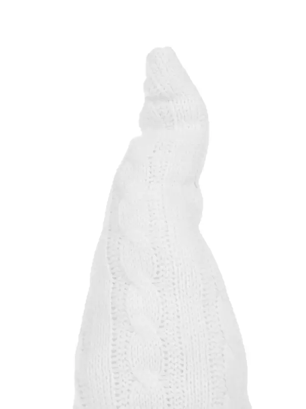 Фигура текстиль &laquo;Гном в белом&raquo; 55 см, 1 LED, от батареек AG13&times;3, свечение тёплое белое