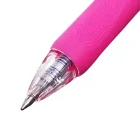 Ручка гелевая СТИРАЕМЫЕ ЧЕРНИЛА, стержень синий, 0.5 мм, автомат, корпус Мишка МИКС