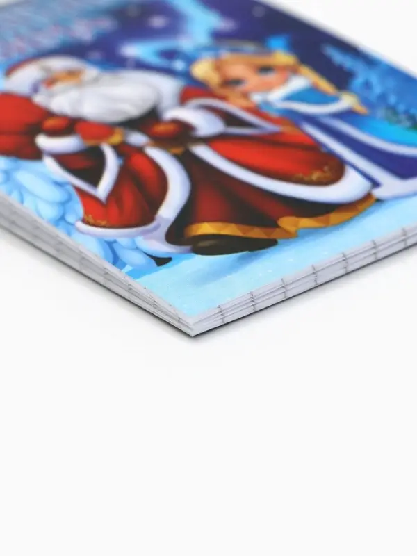 Блокнот А7, 16 л "Волшебная зима"