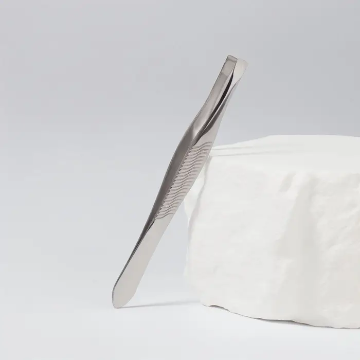 Пинцет прямой, узкий, 8.5 см