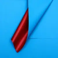 Пленка для цветов матовая, синий - красный, 56&times;57 см