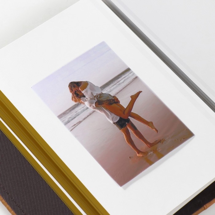 Фотоальбом магнитный 20 листов "Змея" кожзам 4х20,3х26,2 см