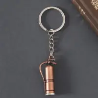 Брелок металл "Огнетушитель" МИКС 4,5х1х1,7 см