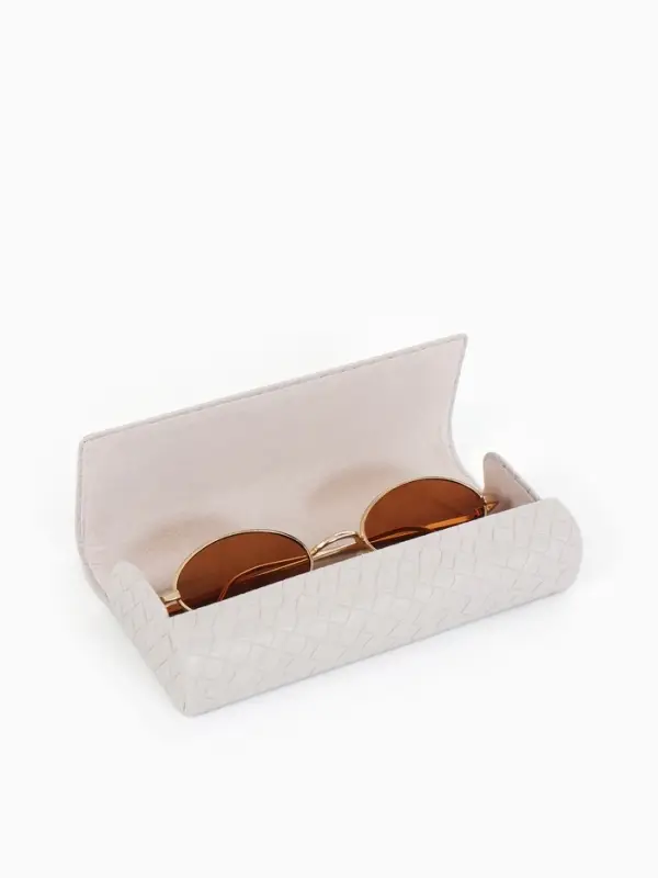 Футляр для очков Июнь2502 15,5*6*3 см, магнит, серый