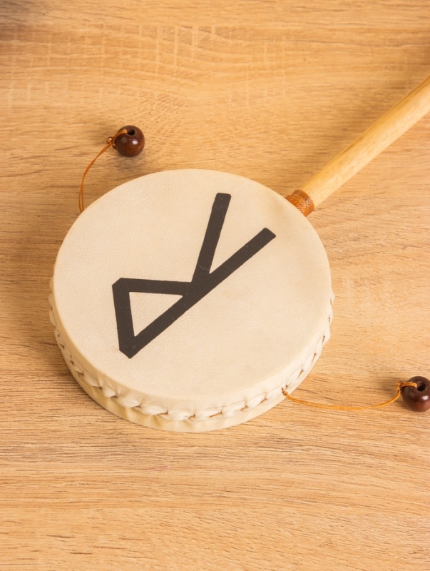 Сувенирный музыкальный инструмент Клон Тонг "Райдо" 30 см, МИКС