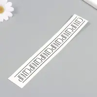 Переводная тату на тело чёрная &laquo;Браслет. Стиль&raquo;, 20&times;3 см