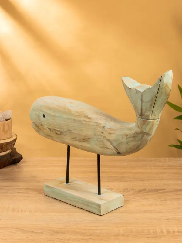 Сувенир "Кашалот" 9х36х43 см, дерево