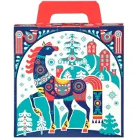 Сладкий новогодний подарок &laquo;Гжель&raquo;, 650 г