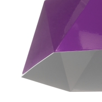 Светильник Edward 1х40Вт Е27 пр-1м темно-фиолетовый 38х38х25см